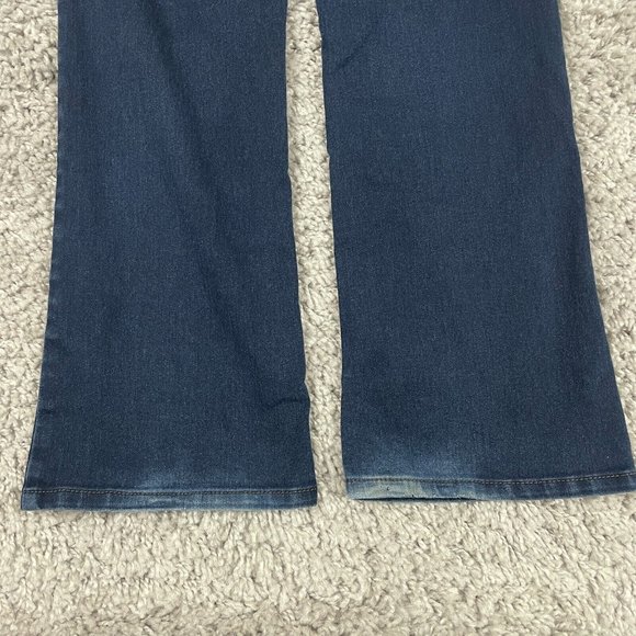 Style & Co Boot Leg Jeans Women's Size 10S (30x29) Mid-Rise Stretch Dark Denim - Picture 6 of 13